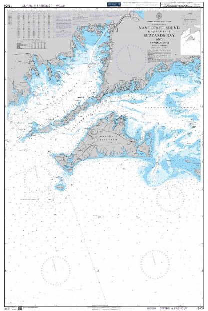 BA 2456 - Nantucket Sound W Part Buzzards Bay